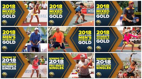 MORE Action from the 2018 Minto US Open Pickleball 